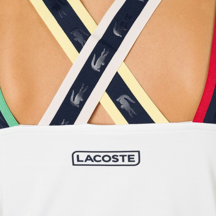 Lacoste γυναικείο μπλουζάκι τένις λευκό TF0754 5