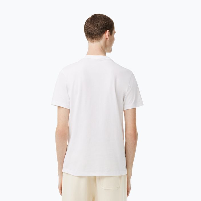 Lacoste ανδρικό πουκάμισο τένις λευκό TH2116 2