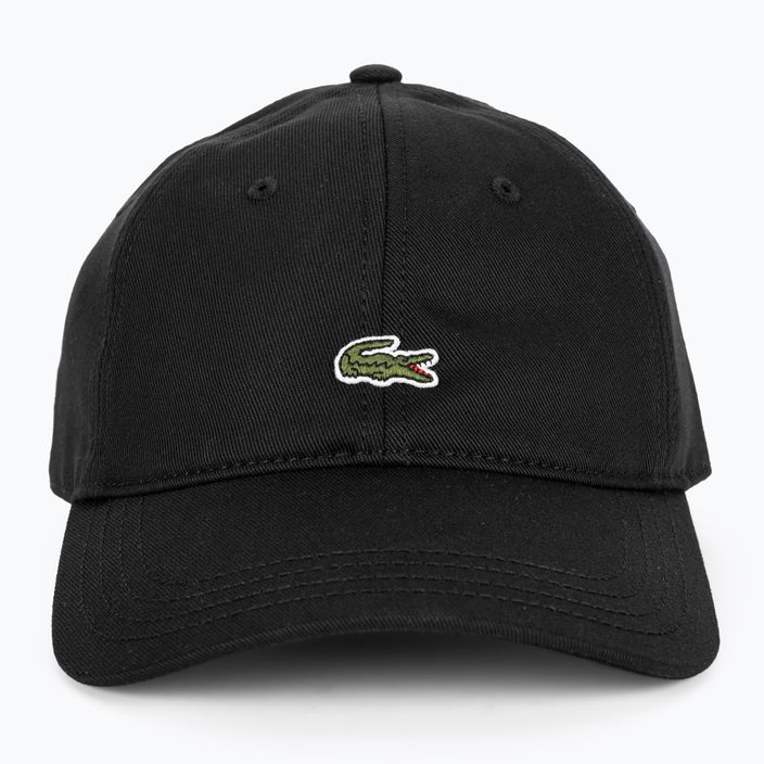 Καπέλο μπέιζμπολ Lacoste RK0491 μαύρο 2