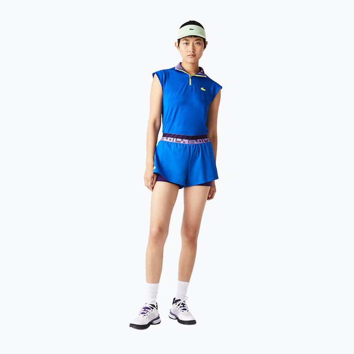 Lacoste γυναικείο σορτς τένις μπλε GF9262 5