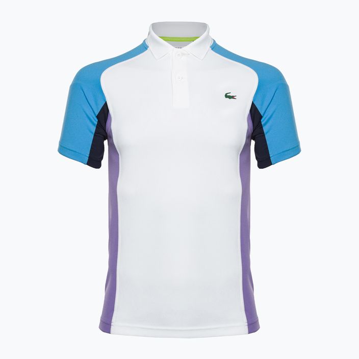Lacoste ανδρικό μπλουζάκι πόλο τένις λευκό DH9265