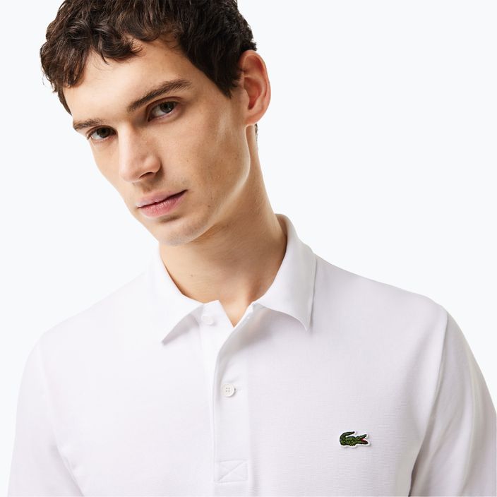 Lacoste ανδρικό πουκάμισο πόλοDH0783 λευκό 3