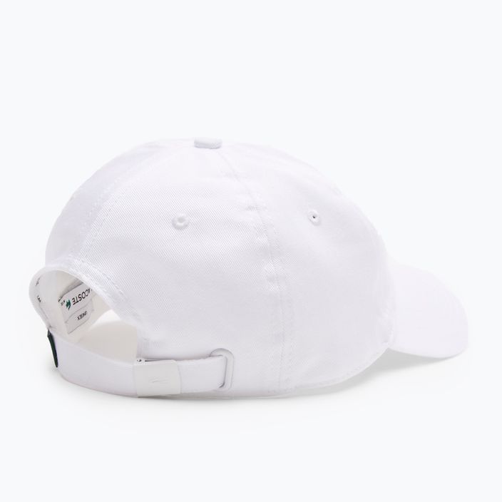 Καπέλο μπέιζμπολ Lacoste RK9871 001 λευκό 2