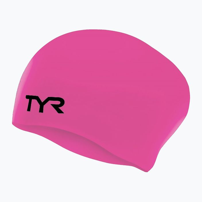TYR Wrinkle-Free ροζ σκουφάκι για κολύμπι LCSL_693 3