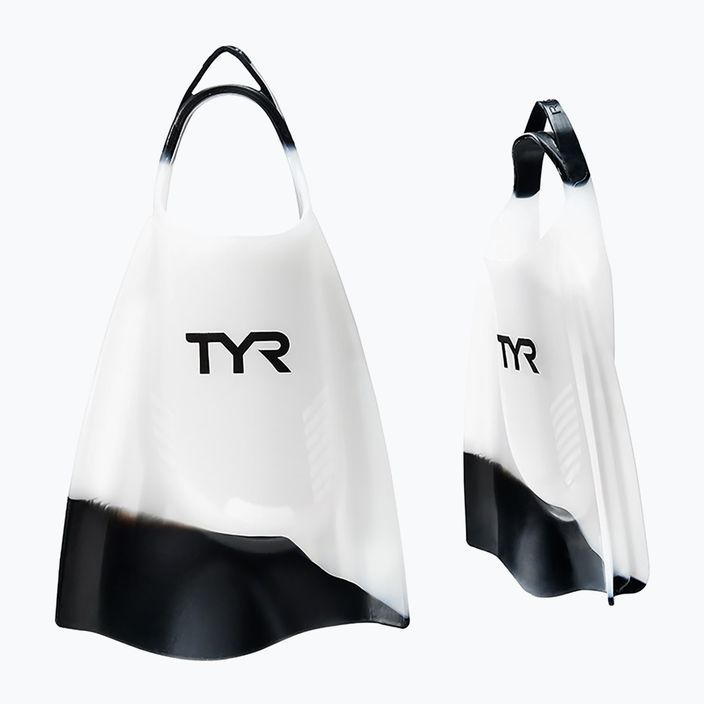 Πτερύγια κολύμβησης TYR Hydroblade λευκό και μαύρο LFHYD 5