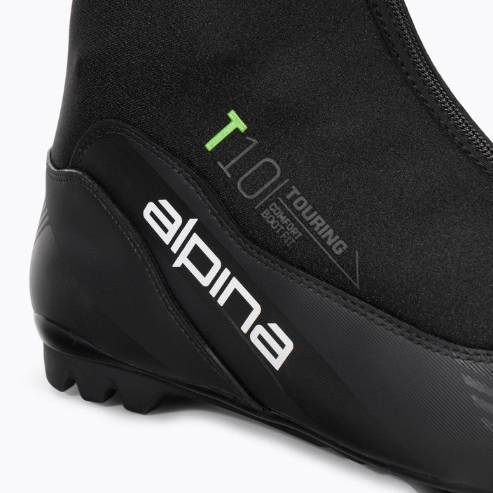 Ανδρικές μπότες σκι ανωμάλου δρόμου Alpina T 10 black/green 9