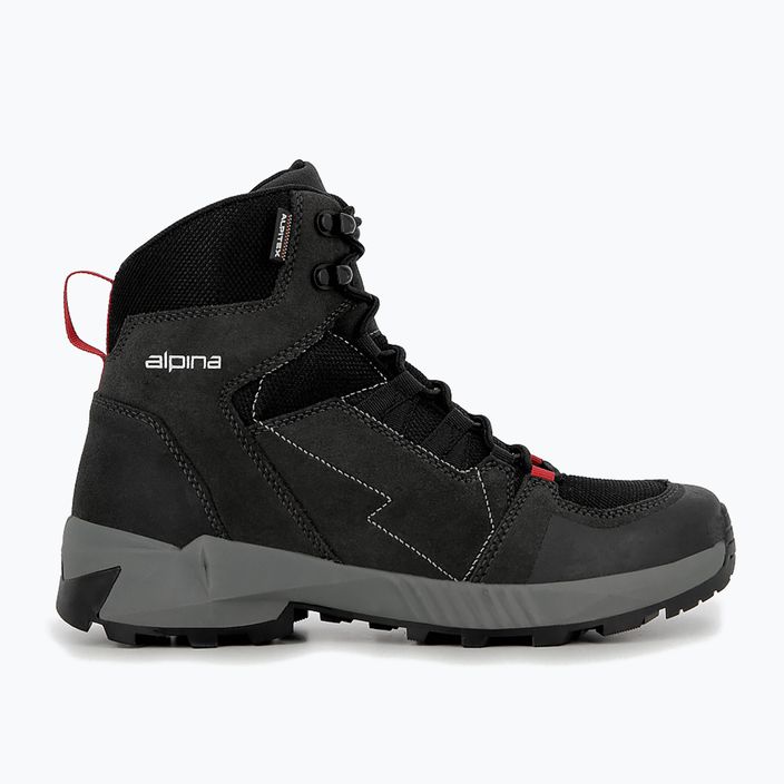 Ανδρικές μπότες πεζοπορίας Alpina Tracker Mid black/grey 11