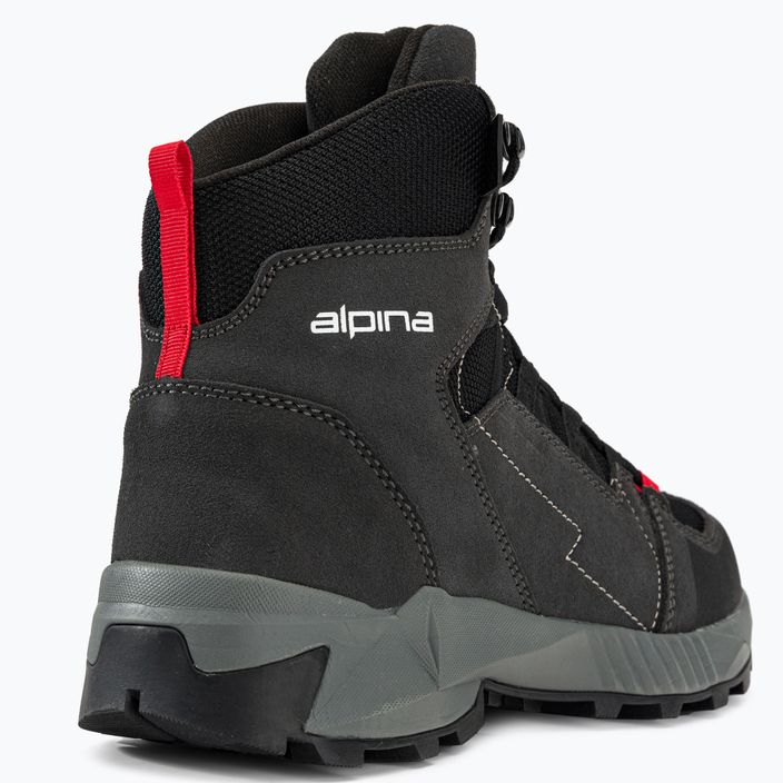 Ανδρικές μπότες πεζοπορίας Alpina Tracker Mid black/grey 9