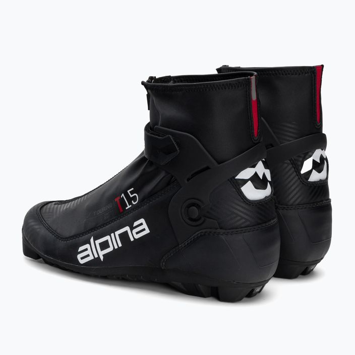 Ανδρικές μπότες σκι ανωμάλου δρόμου Alpina T 15 black/red 3