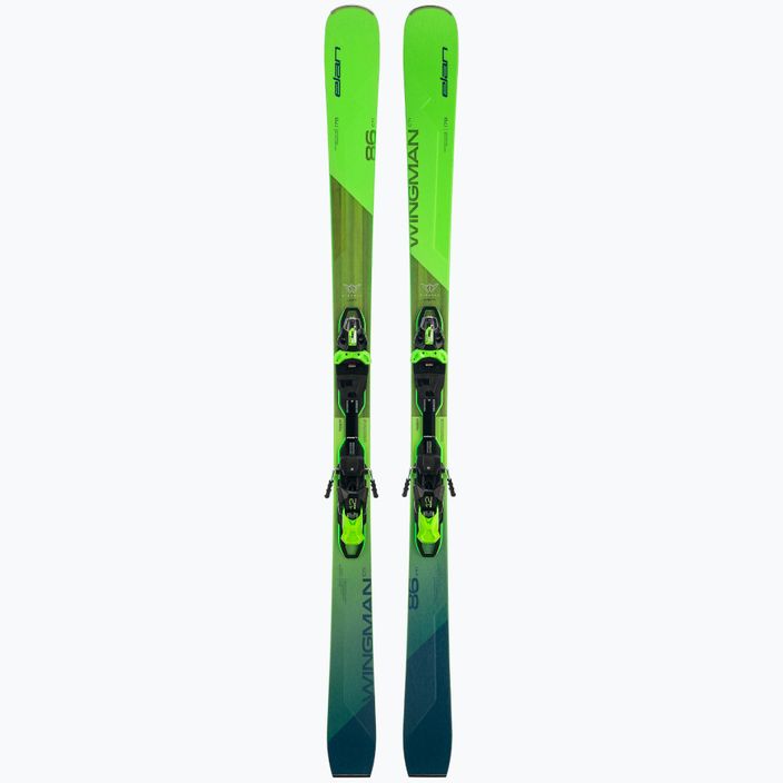 Elan Wingman 86 CTI Fusion X + EMX 12 ανδρικά downhill σκι πράσινο ABAHBR21 10