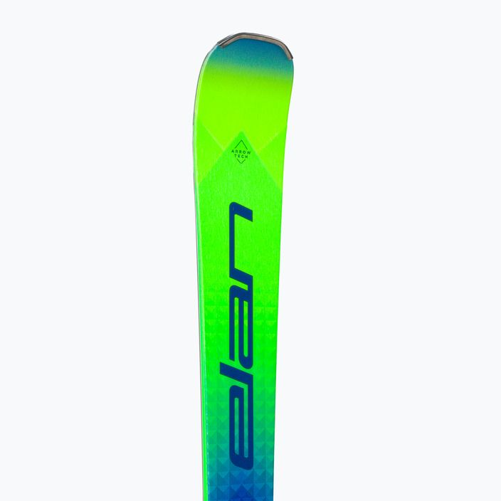 Elan Ace SCX Fusion + EMX 12 σκι για κατάβαση πράσινο-μπλε AAJHRC21 8