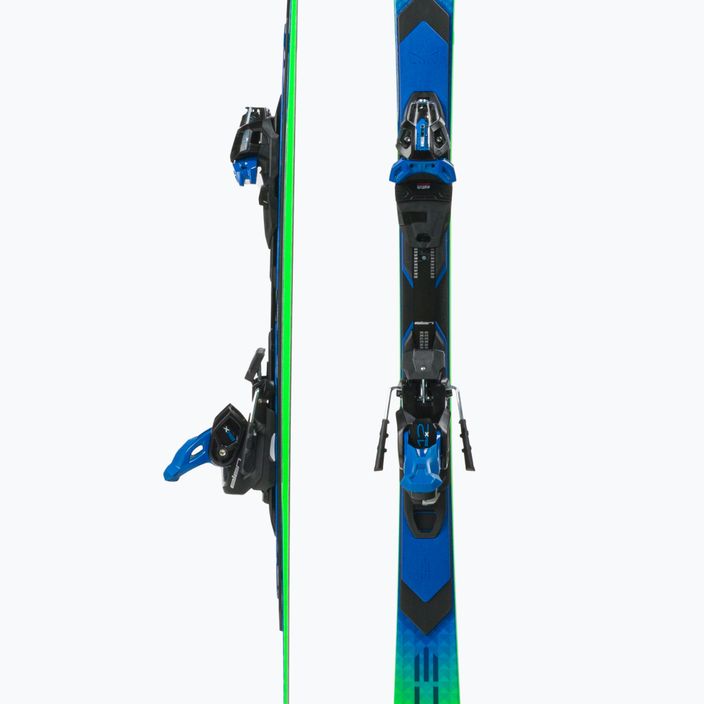 Elan Ace SLX Fusion + EMX 12 σκι κατάβασης πράσινο-μπλε AAKHRD21 5