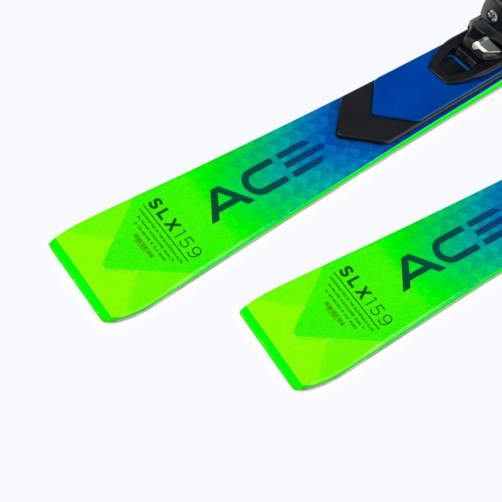 Elan Ace SLX Fusion + EMX 12 σκι κατάβασης πράσινο-μπλε AAKHRD21 9