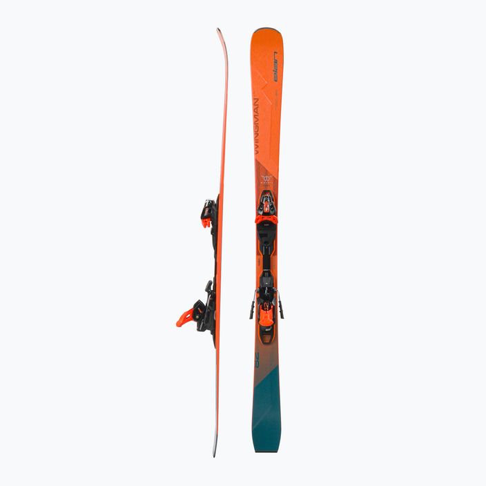 Elan Wingman 82 CTI Fusion + EMX 12 πορτοκαλί-μπλε σκι κατάβασης ABBHBT21 2