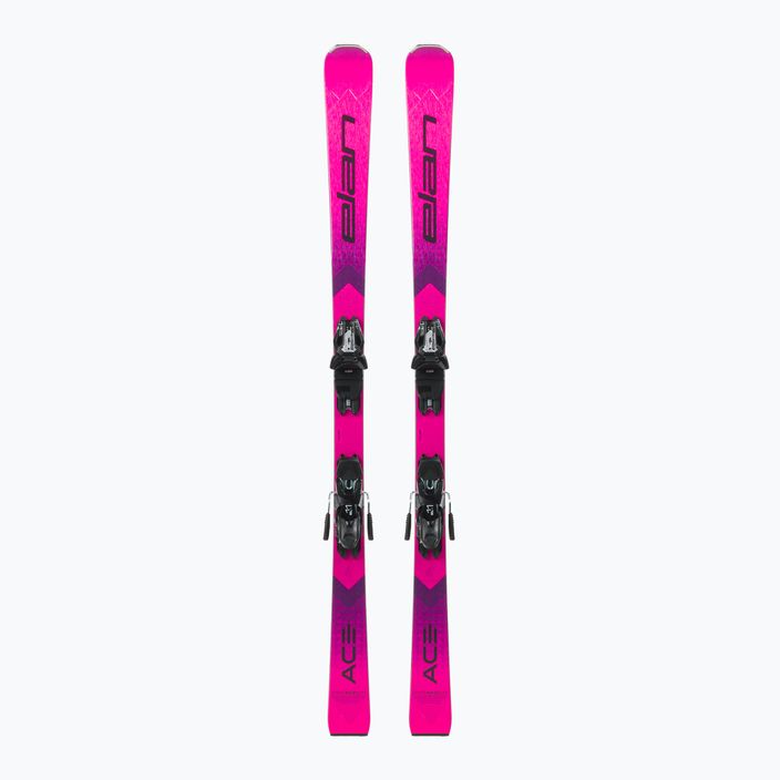 Γυναικείο σκι κατάβασης Elan Ace Speed Magic PS + ELX 11 ροζ ACAHRJ21