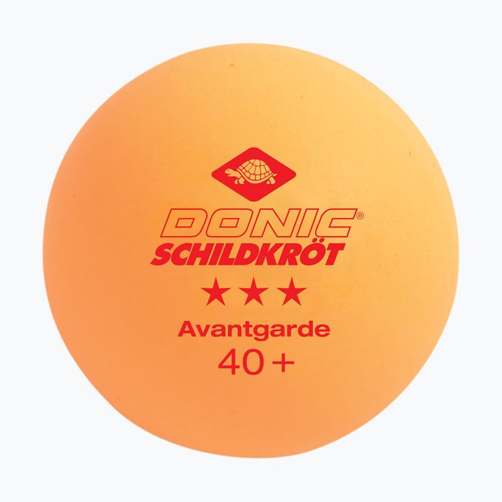 Donic-Schildkröt 3-Star Avantgarde μπάλες επιτραπέζιας αντισφαίρισης Poly 40+ 6 τμχ. χρωματιστές 608533 3