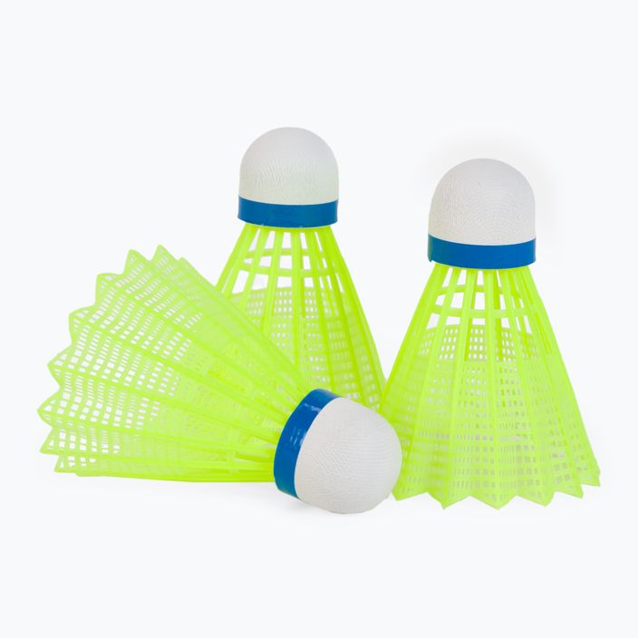Sunflex Hobby badminton shuttlecocks 6 τεμάχια λευκό και κίτρινο 53562 3
