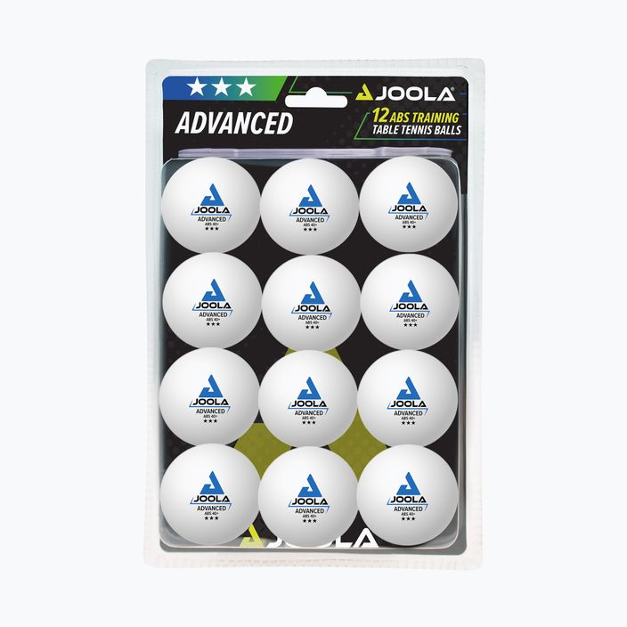 JOOLA Advanced Training 40+ μπάλες επιτραπέζιας αντισφαίρισης 12 τμχ λευκές