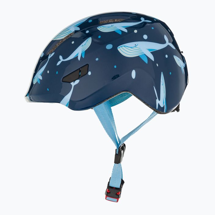 Παιδικό κράνος ποδηλάτου ABUS Smiley 3.0 μπλε φάλαινα 5