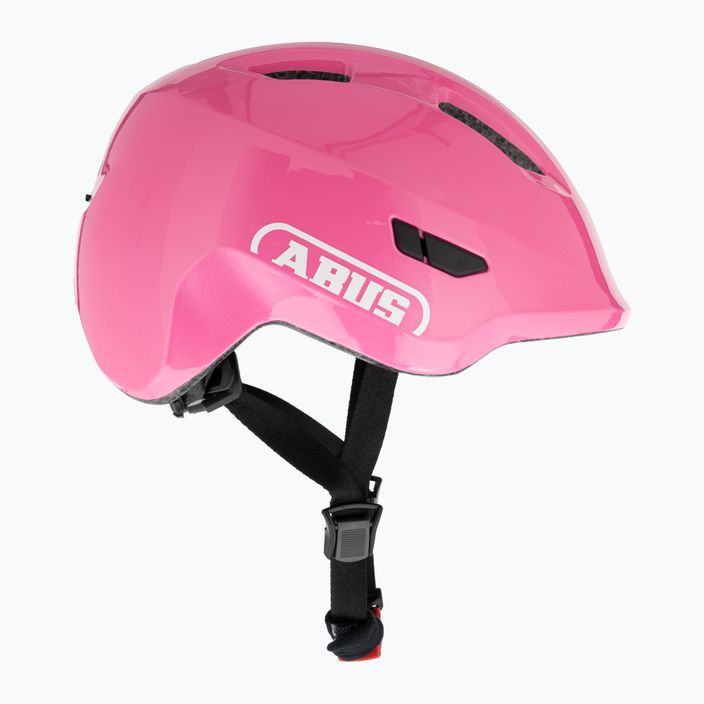 ABUS παιδικό κράνος ποδηλάτου Smiley 3.0 γυαλιστερό ροζ 4