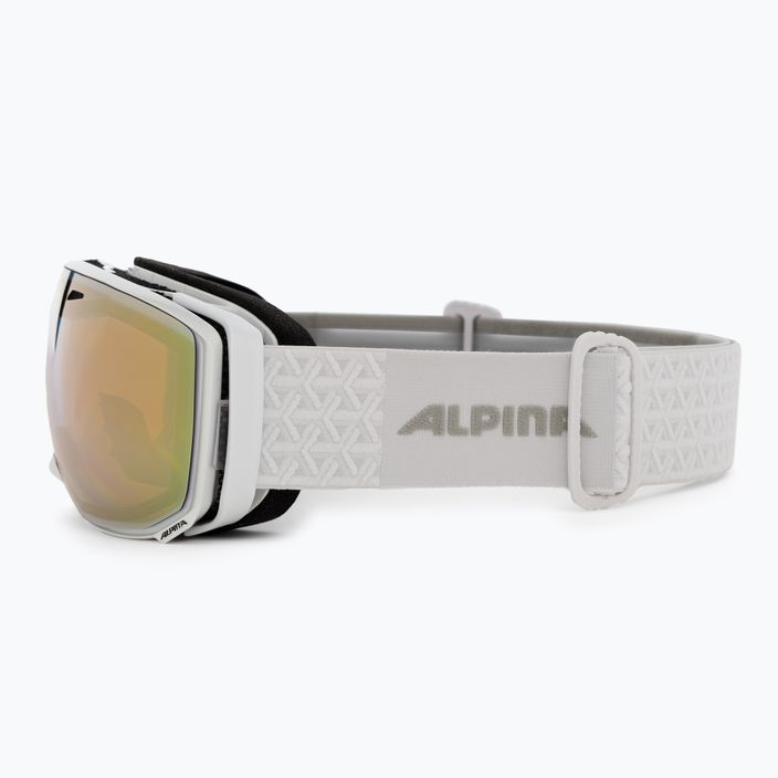 Γυαλιά σκι Alpina Estetica Q-Lite pearlwhite gloss/mandarin sph 4