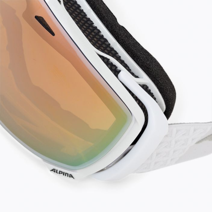 Γυαλιά σκι Alpina Estetica Q-Lite pearlwhite gloss/mandarin sph 5