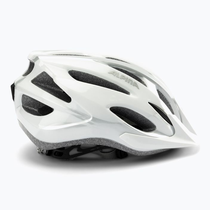Κράνος ποδηλάτου Alpina MTB 17 white/silver 3