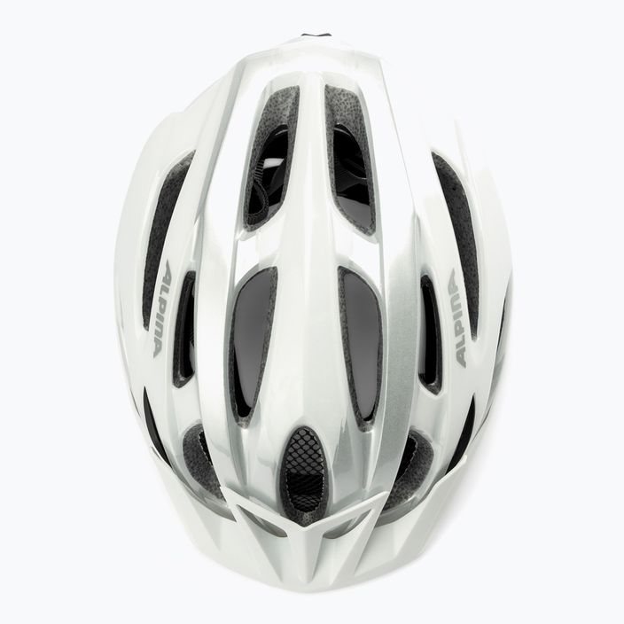 Κράνος ποδηλάτου Alpina MTB 17 white/silver 6
