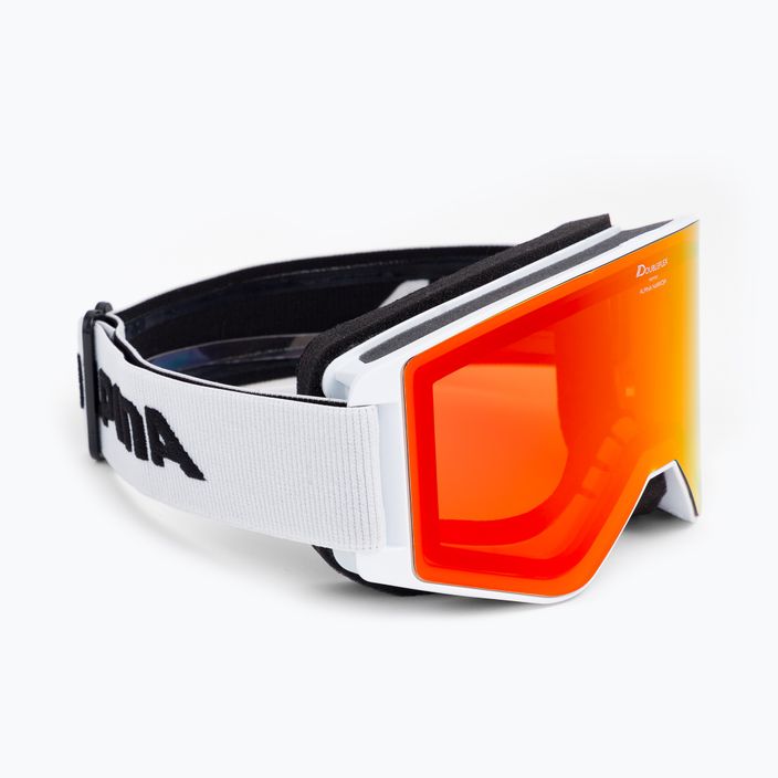 Γυαλιά σκι Alpina Narkoja Q-Lite white/orange