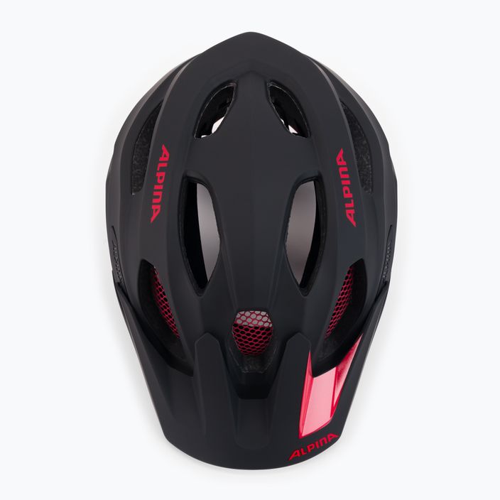 Κράνος ποδηλάτου Alpina Carapax 2.0 black/red matte 6