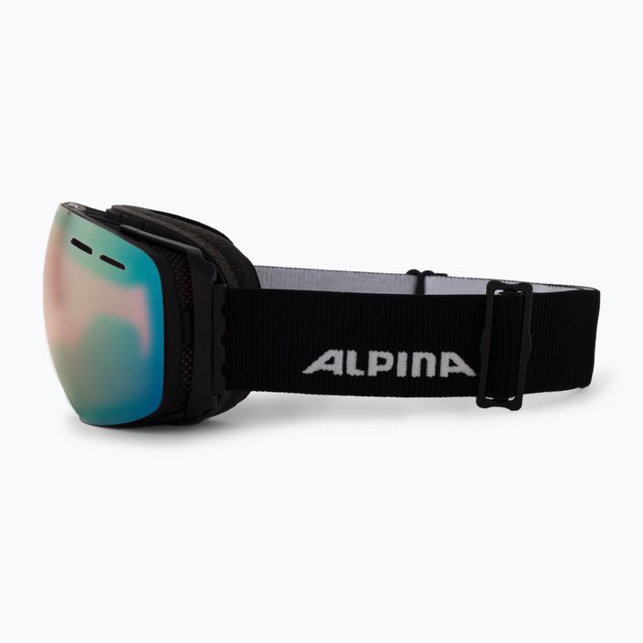 Γυαλιά σκι Alpina Granby QV black matt/gold sph 4
