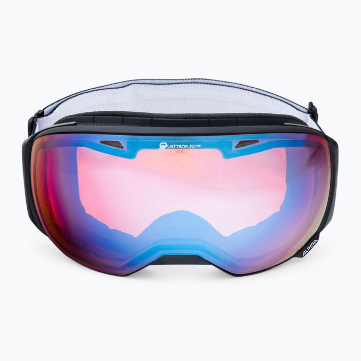 Γυαλιά σκι Alpina Big Horn QV-Lite black matt/blue sph 2