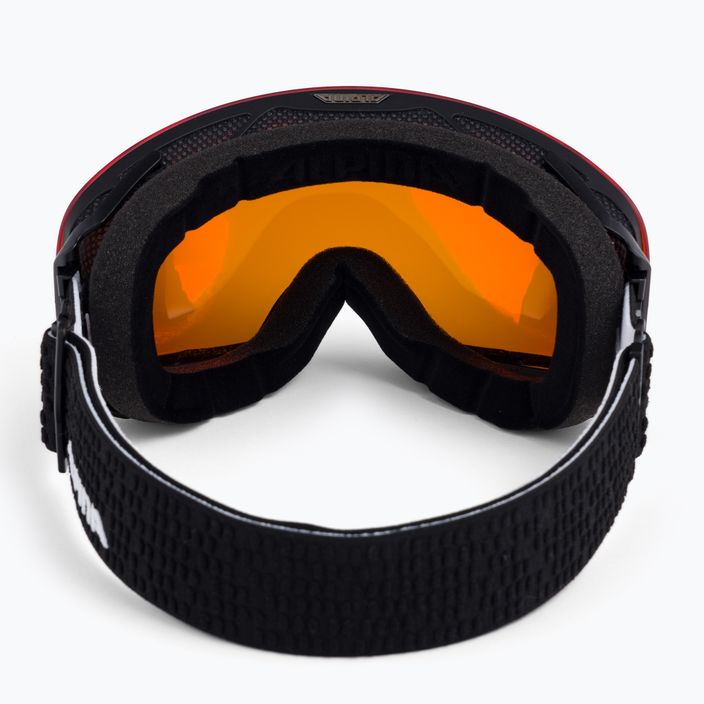 Γυαλιά σκι Alpina Granby Q-Lite black matt/red sph 3
