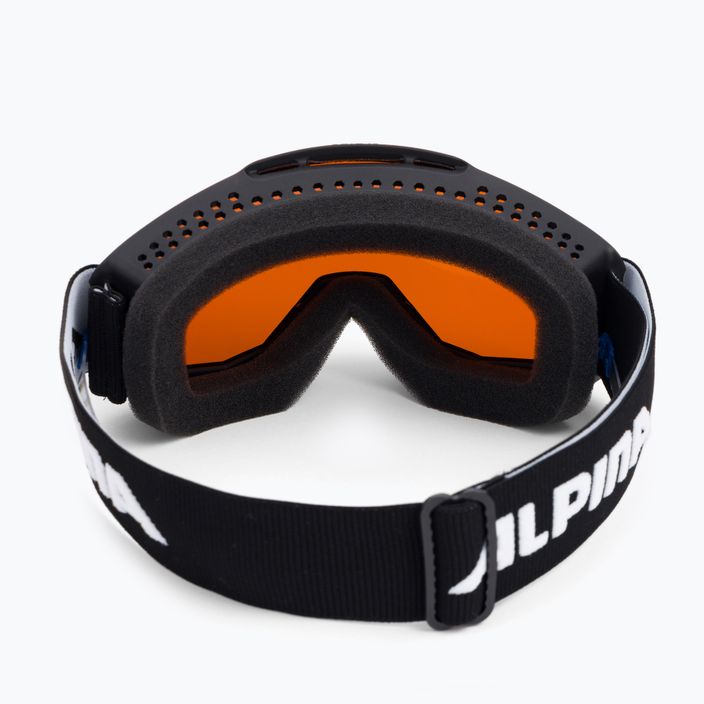 Παιδικά γυαλιά σκι Alpina Piney black matt/orange 3