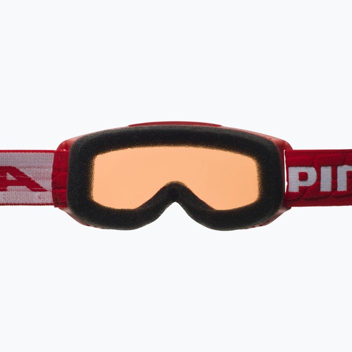 Παιδικά γυαλιά σκι Alpina Piney red matt/orange 8