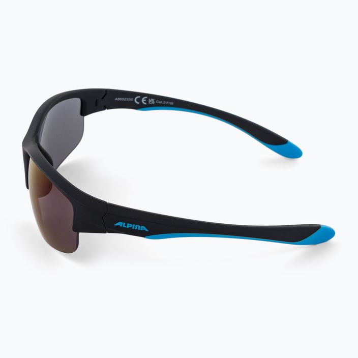 Παιδικά γυαλιά ηλίου Alpina Junior Flexxy Youth HR μαύρο μπλε ματ/μπλε καθρέφτης 4