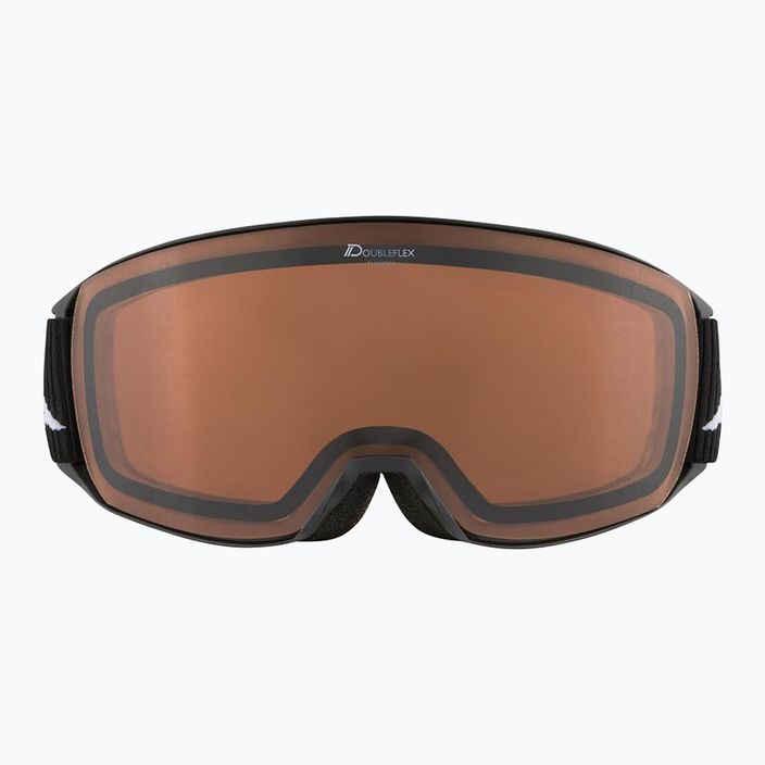 Γυαλιά σκι Alpina Nakiska black matt/orange 7