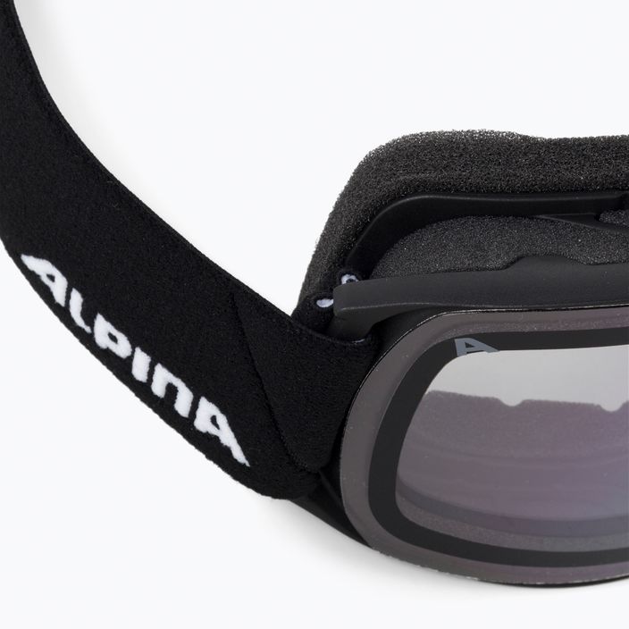 Γυαλιά σκι Alpina Nakiska black matt/clear 5