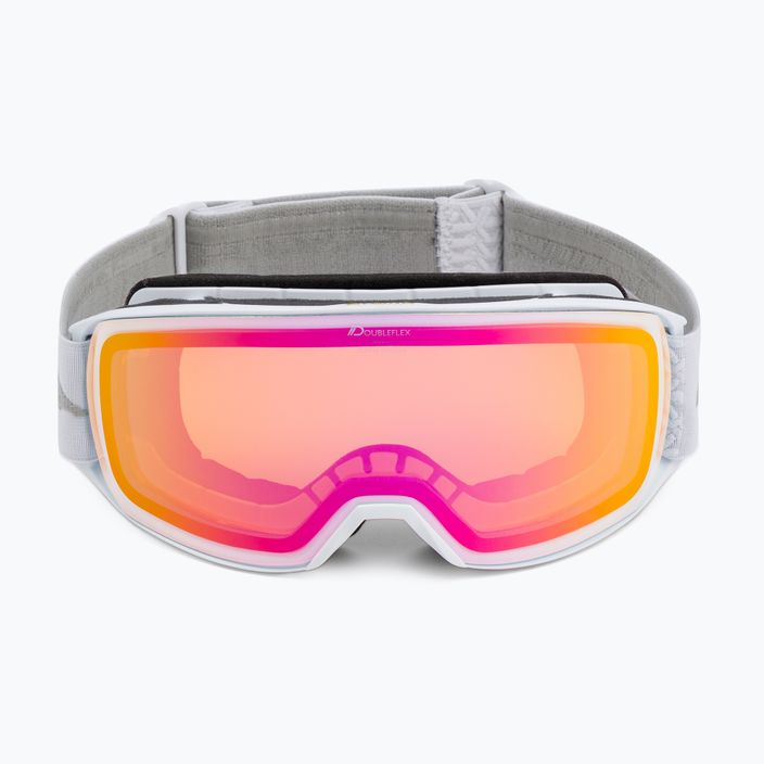 Γυαλιά σκι Alpina Nakiska Q-Lite white matt/pink 2