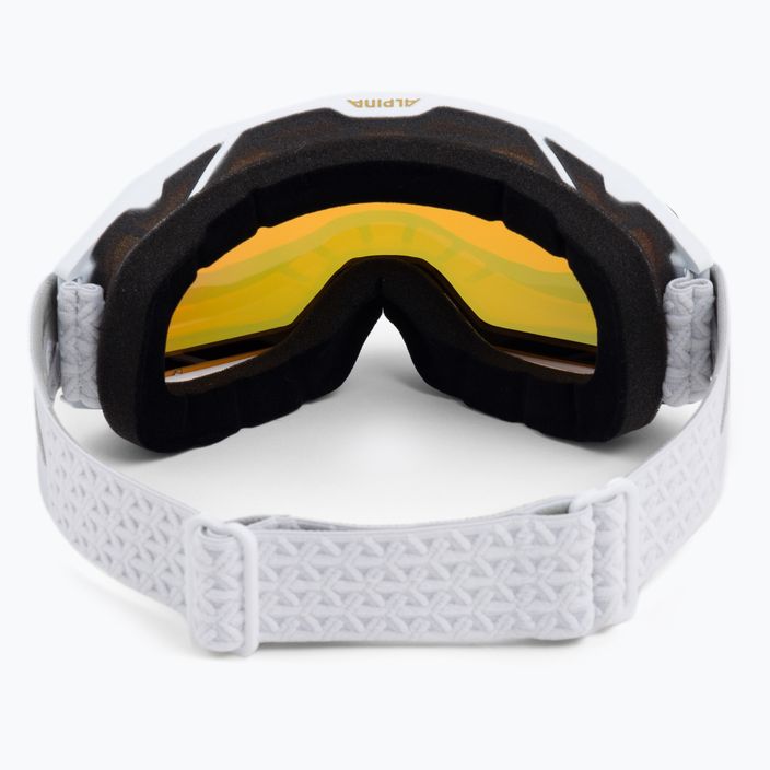 Γυαλιά σκι Alpina Nakiska Q-Lite white matt/pink 3