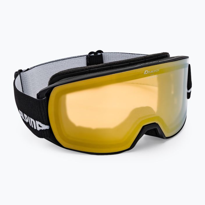 Γυαλιά σκι Alpina Nakiska Q-Lite black matt/gold