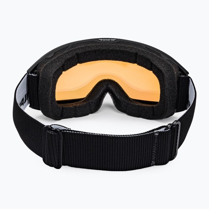 Γυαλιά σκι Alpina Nakiska Q-Lite black matt/gold 3