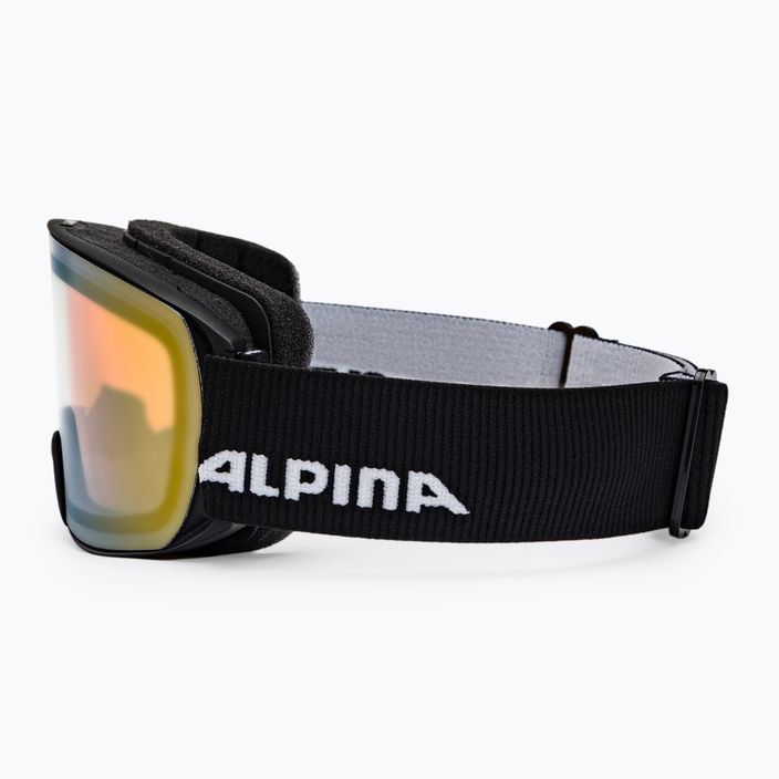 Γυαλιά σκι Alpina Nakiska Q-Lite black matt/gold 4