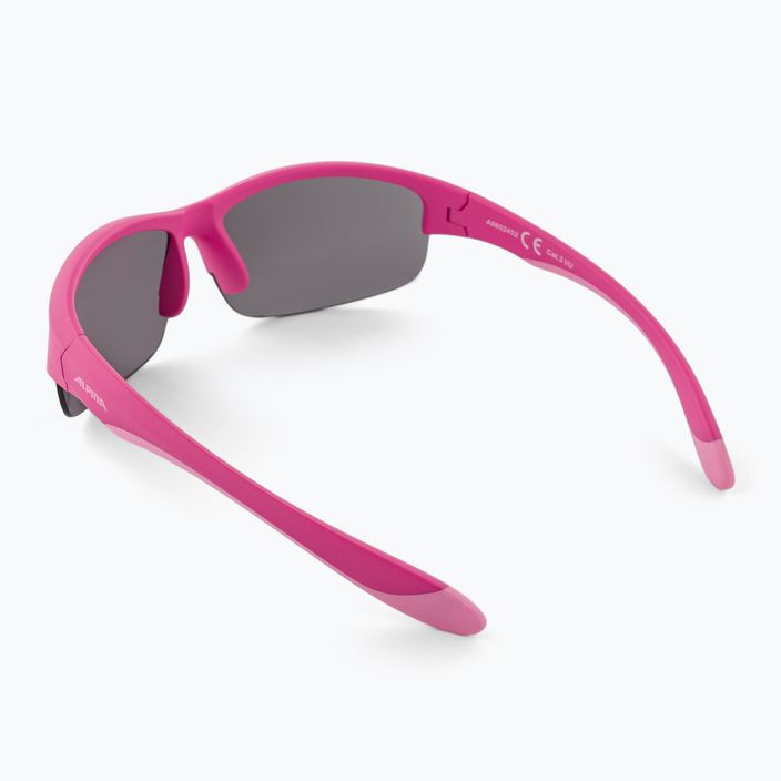 Παιδικά γυαλιά ηλίου Alpina Junior Flexxy Youth HR ροζ ματ/μαύρο 2