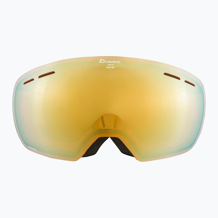 Γυαλιά σκι Alpina Granby Q-Lite black/pumpkin matt/gold sph 7