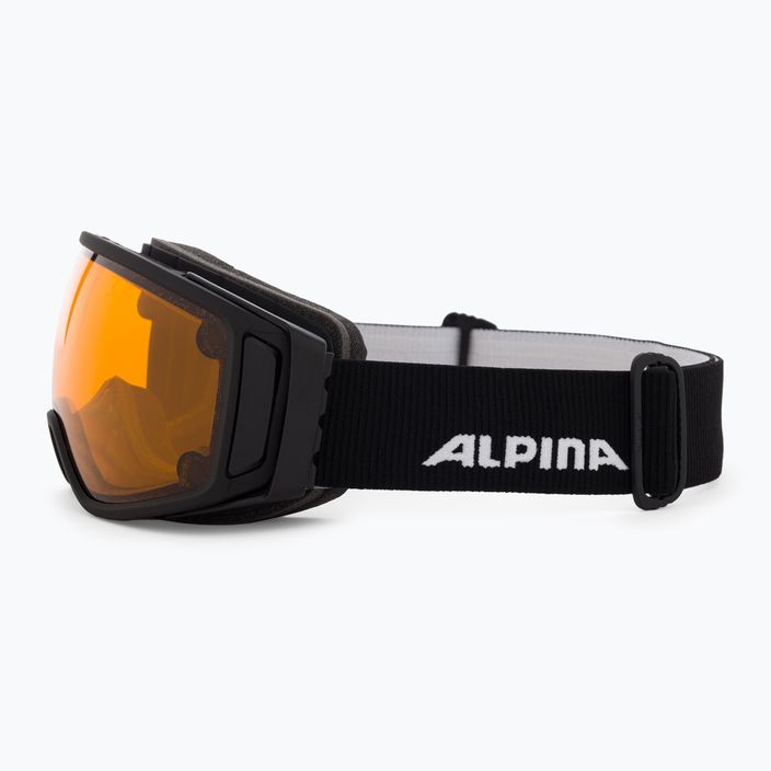 Γυαλιά σκι Alpina Double Jack Mag Q-Lite black matt/mirror black 4