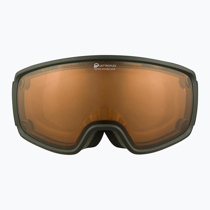 Γυαλιά σκι Alpina Double Jack Mag Q-Lite black/rose matt/mirror black 5