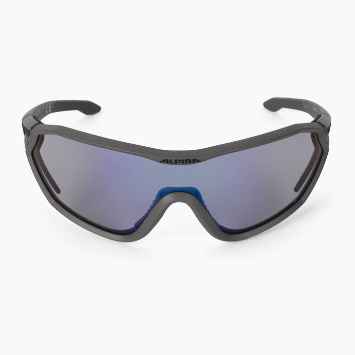Γυαλιά ποδηλάτου Alpina S-Way VM moon-grey matt/blue mirror 3