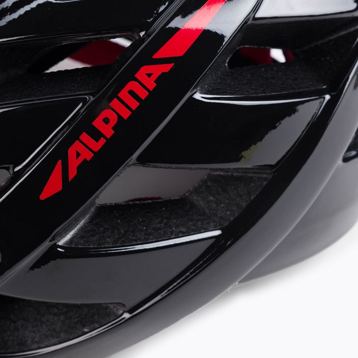Κράνος ποδηλάτου Alpina Panoma 2.0 black/red gloss 7