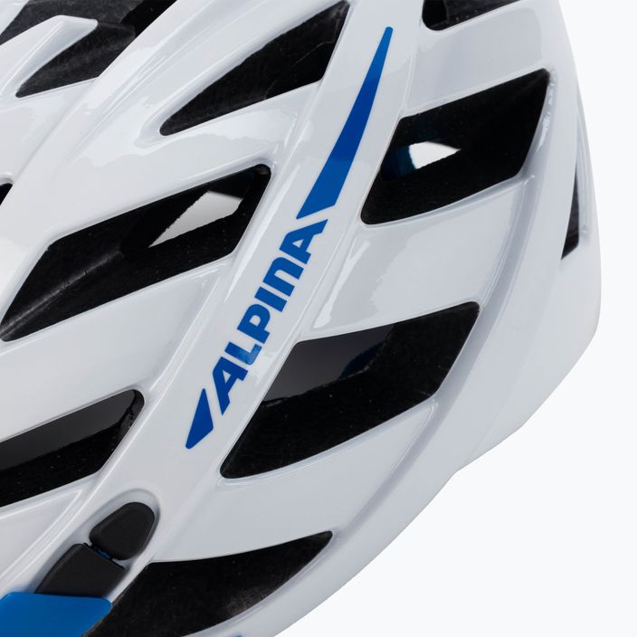 Κράνος ποδηλάτου Alpina Panoma 2.0 white/blue gloss 7